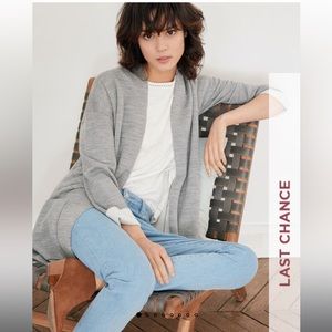 Comptoir Des Cotonniers reversible coatigan